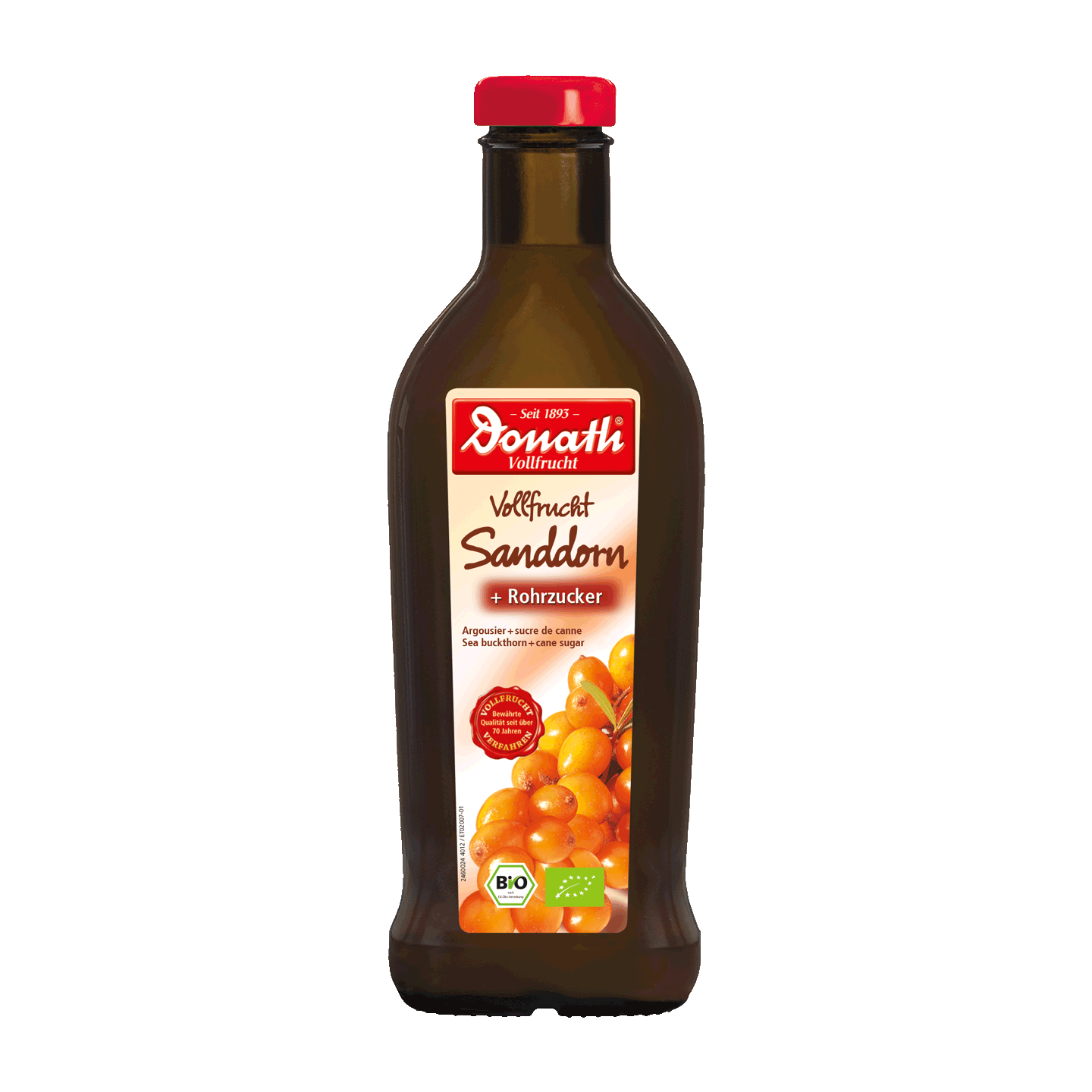 Donath® ORGANIC Sea Buckthorn Whole Fruit with Cane Sugar
