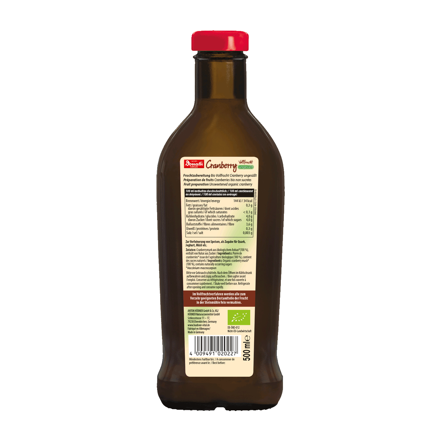 Donath® ORGANIC Cranberry Whole Fruit