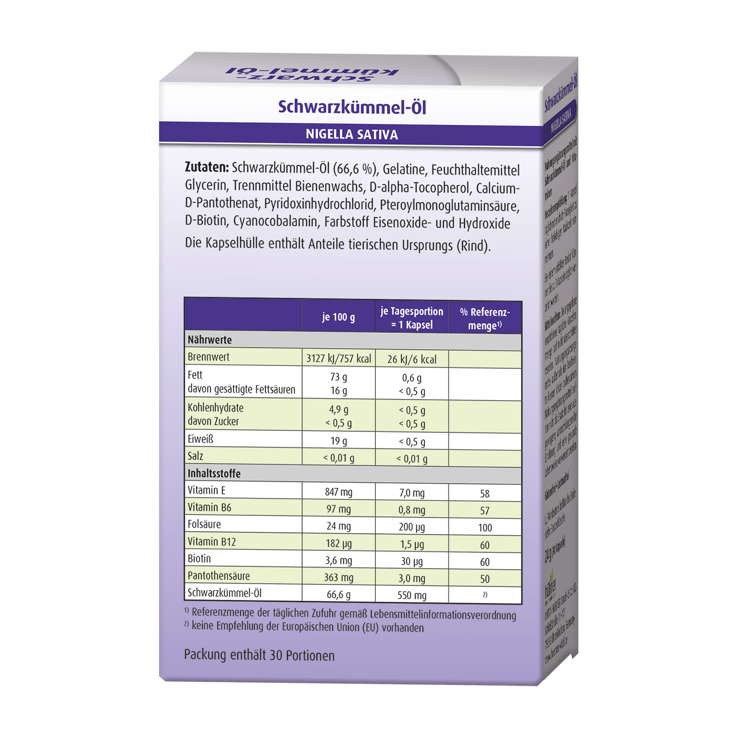 Black Cumin Oil Capsules